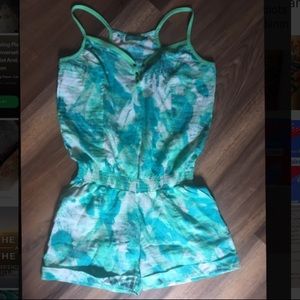 Prana organic cotton romper medium